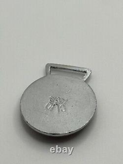 Vintage Jaguar Enamel Keychain Ring Fob CUD Made In England