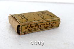 Vintage John Players & Sons Full Box Advertising Navy Cut England Collectibles