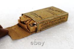 Vintage John Players & Sons Full Box Advertising Navy Cut England Collectibles