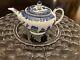 Vintage Johnson Brothers Blue Willow Tea Pot Made In England