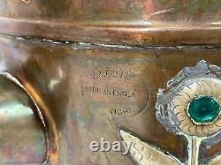 Vintage K & Co LTP ENGLAND Handmade Copper Brass Mixed Metal Teapot Tea Kettle