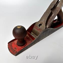 Vintage Marples No 5 (M) Bench Plane carpentry/woodworking tool Made In England