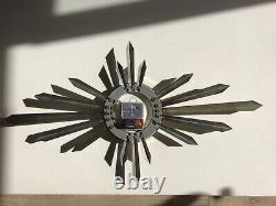 Vintage Metamec 1960's Starburst Wall Clock Retro, made in England