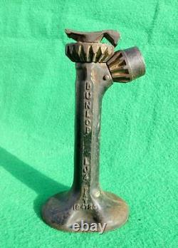 Vintage Old Collectible Solid Cast Iron Dunlop Jack LJ4 Pat. 184726 England Made