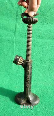 Vintage Old Collectible Solid Cast Iron Dunlop Jack LJ4 Pat. 184726 England Made