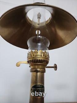 Vintage Orient Express Istanbul Paris Lamp, Working, W REDMAN in ENGLAND