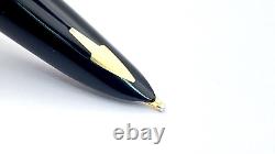 Vintage Parker 61 Cirrus Fountain Pen In Gift Box 14k Medium Nib Made In England