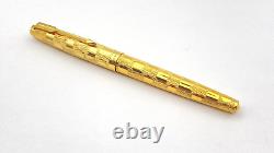 Vintage Parker 61 Cumulus Fountain Pen In Original Box 14k Medium Nib England