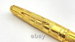 Vintage Parker 61 Cumulus Fountain Pen In Original Box 14k Medium Nib England