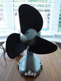 Vintage Retro Classic 8 Metal Desk Fan Electric Fan Co EFC 1958 Made in England