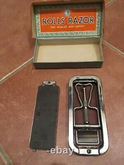 Vintage Rolls Razor Imperial No. 2 Made In England with Original Box Instructions