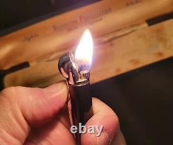 Vintage Ronson Petrol and flint Pencil Lighter made in England