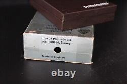 Vintage Ronson Varaflame Electronic Pocket Gas Lighter-england-boxed-new-nos