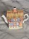 Vintage Sadler Country Village Made In England Cottage Teapot RARE