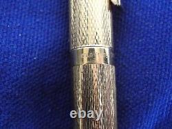 Vintage Sheaffer Targa Fountain Pen 14ct Gold Nib 585 White Dot Made In England