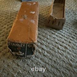 Vintage Stanley No 60 1/2 Block Plane With Original Box Made In England