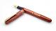 Vintage Waterman 513 Fountain Pen In Rose Stripes Springy 14k Medium Nib England