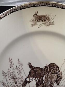 Wedgwood Marguerite Kirmse American Sporting Dog Plates Cocker Spaniel 27,5 Cm