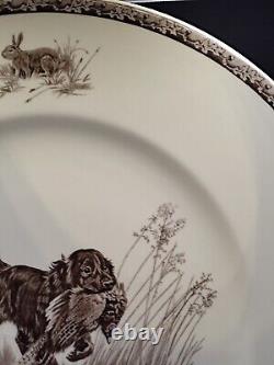 Wedgwood Marguerite Kirmse American Sporting Dog Plates Cocker Spaniel 27,5 Cm