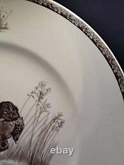 Wedgwood Marguerite Kirmse American Sporting Dog Plates Cocker Spaniel 27,5 Cm