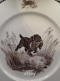 Wedgwood Marguerite Kirmse American Sporting Dog Plates Cocker Spaniel 27,5 Cm